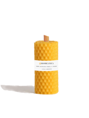 Sveča iz čebeljega voska Naravna