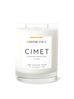 Aromaterapevtska sveča Cimet