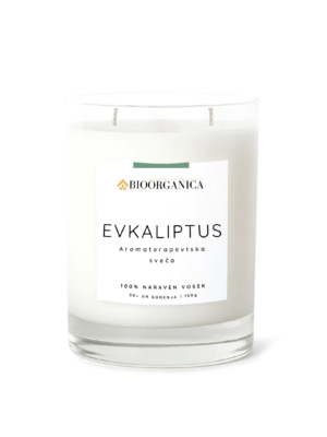 Aromaterapevtska sveča Evkaliptus