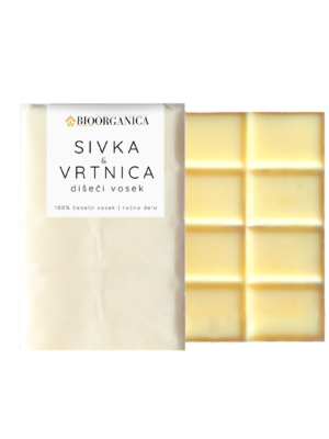 Dišeči vosek iz čebeljega voska Sivka & Vrtnica