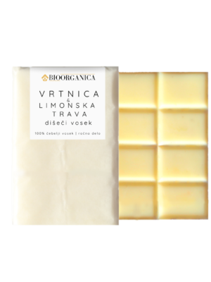 Dišeči vosek iz čebeljega voska Vrtnica & Limonska trava