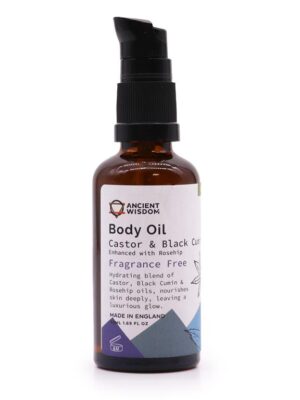 Naravno olje za telo Ricinus & črna kumina 50ml