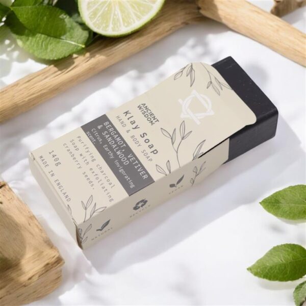 Glineno milo bergamotka & sandalovina 140g