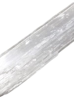 Selenit kristal naraven neobdelan 10cm izgled