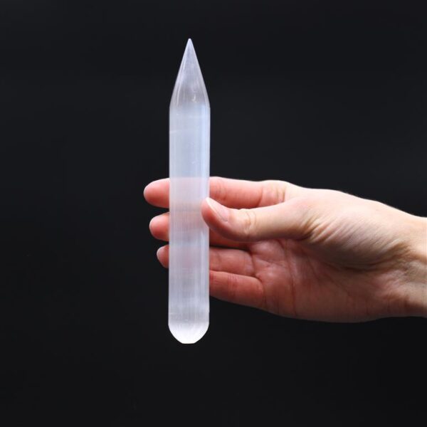 Selenit palica ostra 16cm