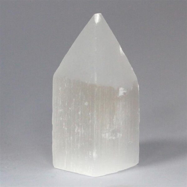 Selenit piramida - 10cm