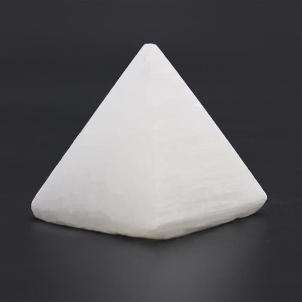 Selenit piramida - 5cm