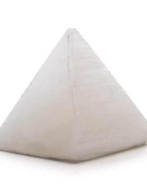Selenit piramida - 5cm