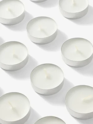 Čajna svečka iz naravnega voska